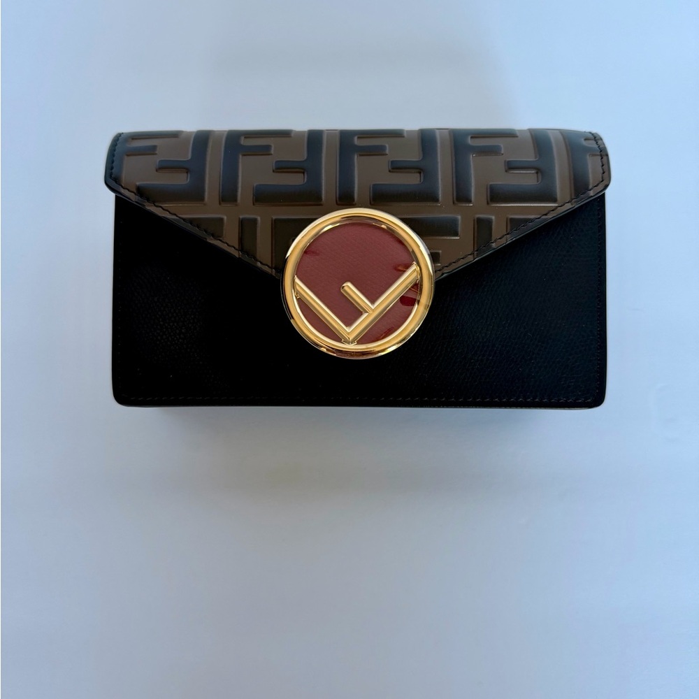 Fendi Embossed Clutch/Beltbag